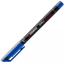Marker permanentny OHPen S do folii i płyt, niebieski - Papiernicze i szkolne