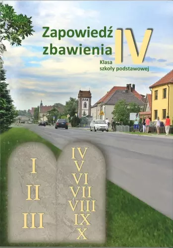 Zapowiedź zbawienia. Katechizm dla klasy 4 szkoły podstawowej - Książki