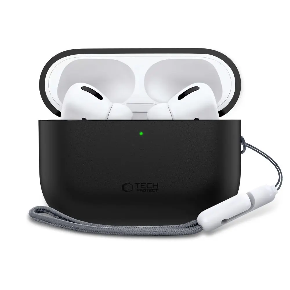 Tech-Protect Silicone Apple AirPods Pro 3 Black - Elektronika i akcesoria
