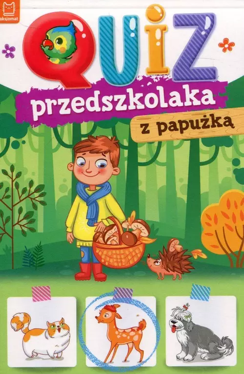 Quiz przedszkolaka z papużką - Książki