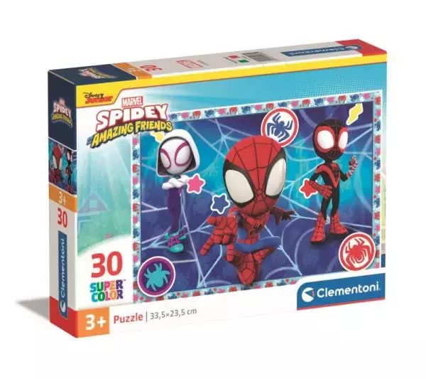 Puzzle 30 Super Kolor Spidey and His Amazing - Puzzle