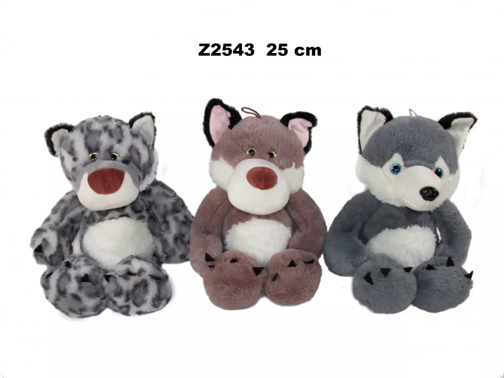 Pluszak Zwierzeta 25cm Siedzace Mix Sa - Zabawki