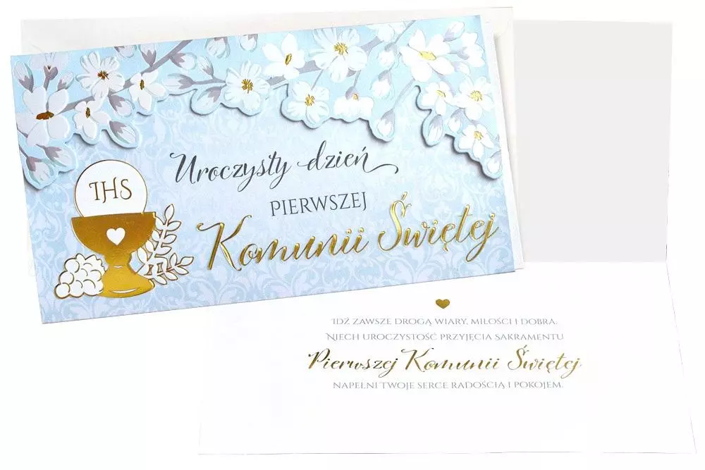 Karnet Komunia - Papiernicze i szkolne