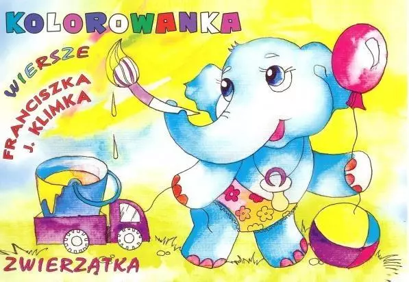 Kolorowanka zwierzątka - Książki