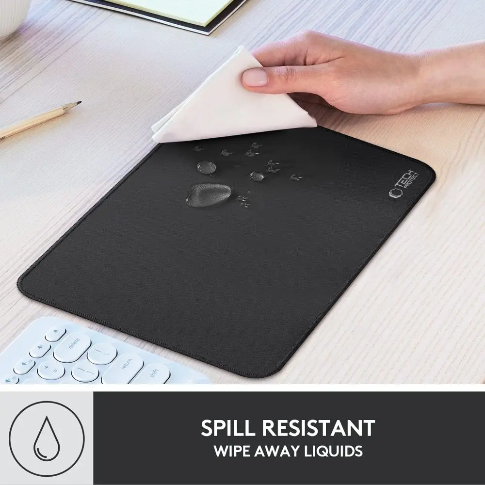 Tech-Protect A100 Mouse Pad 35 x 25CM Black - Elektronika i akcesoria