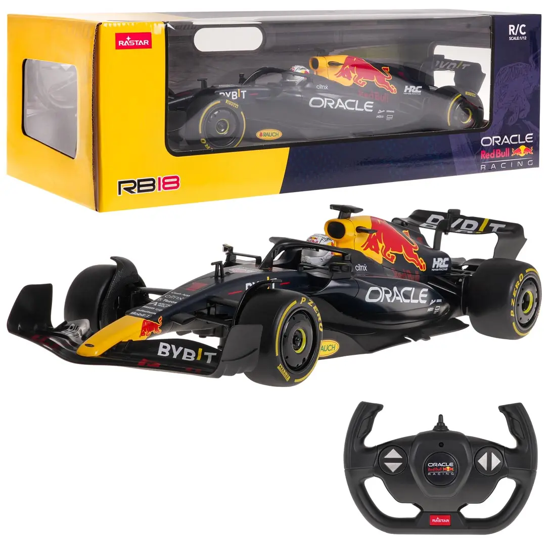 R/C 1:12 Oracle Red Bull Racing RB18 RASTAR - Zabawki