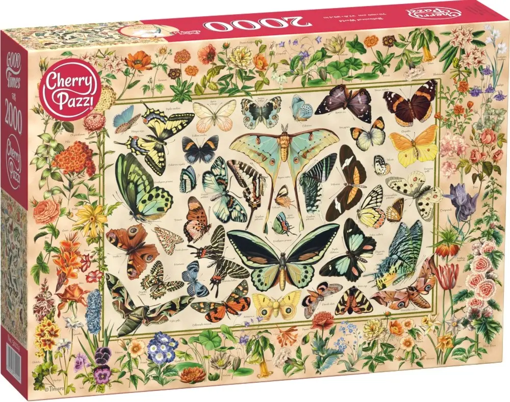 Puzzle 2000 CherryPazzi  Botanical World 50224 - Puzzle