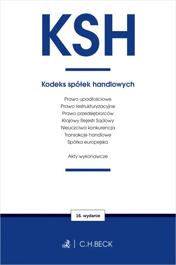 KSH. Kodeks spółek handlowych oraz ustawy towarzyszące - Książki