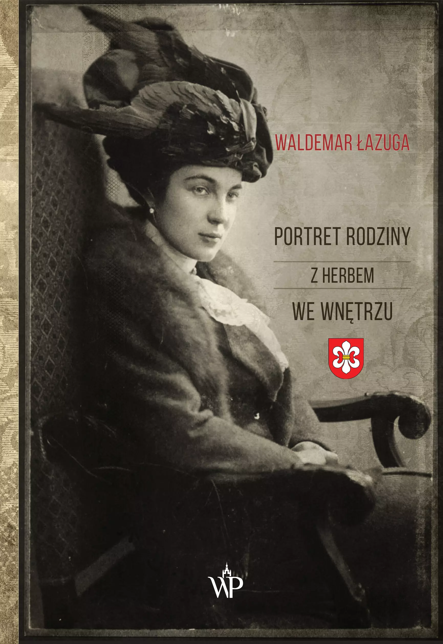 Portret rodziny z herbem we wnętrzu - Książki