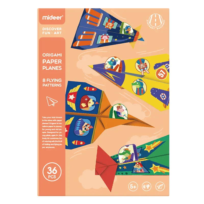Origami mideer – Papierowe samoloty - Zabawki