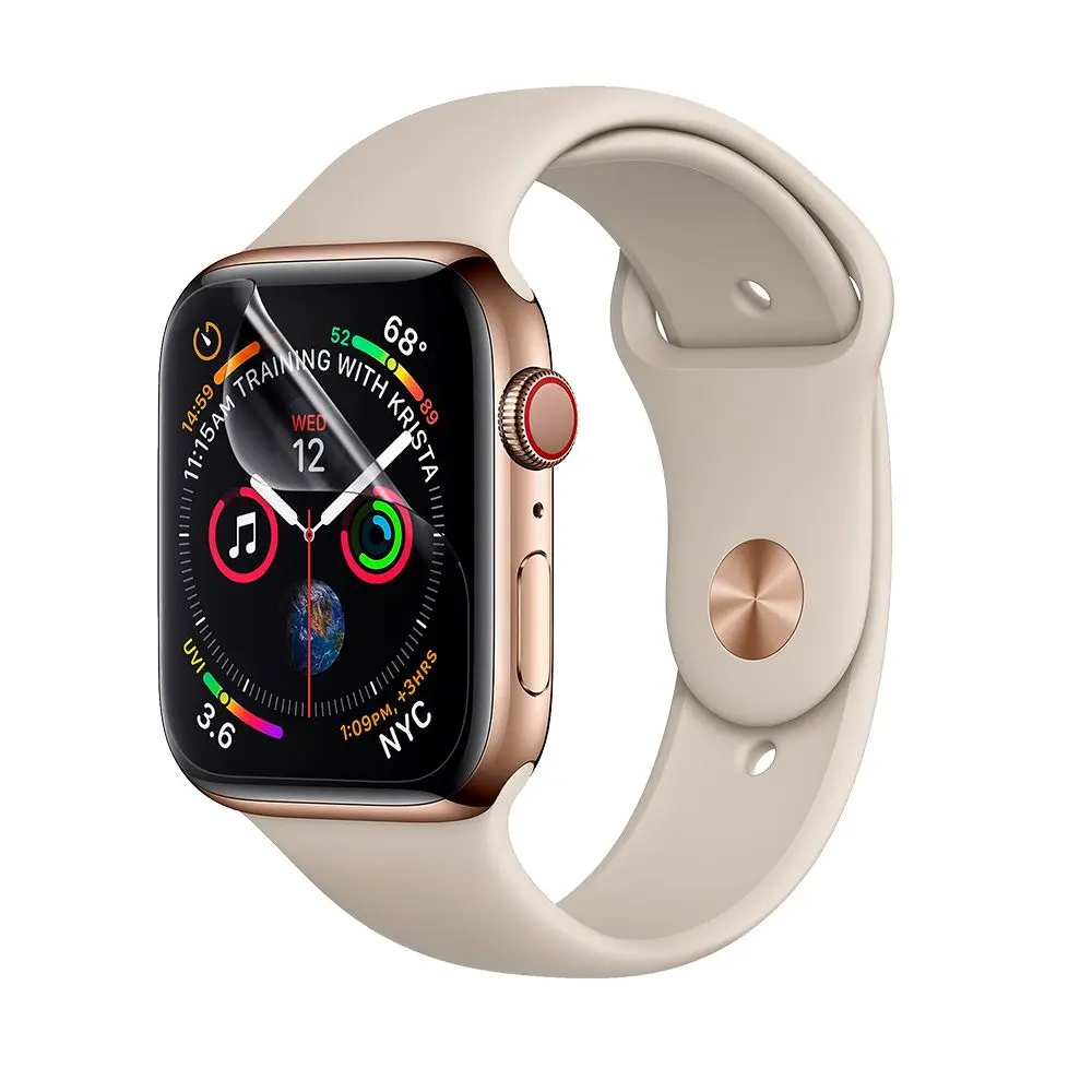 Folia Ochronna Spigen Neo Flex 3-Pack Apple Watch 6 / 7 / 8 / 9 / SE 1 / 2 / 3 (40 / 41 mm) Clear - Elektronika i akcesoria