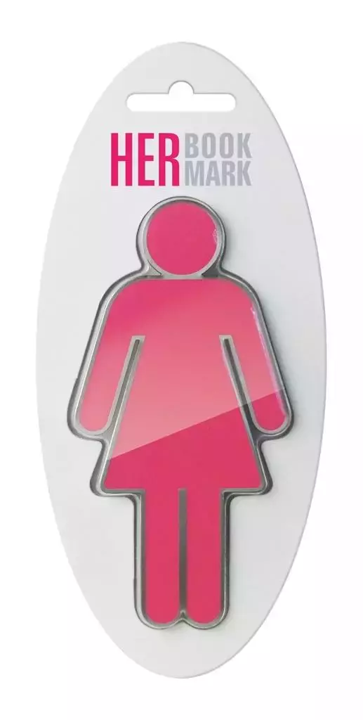 HER Bookmark - metalowa zakładka do książki - Książki