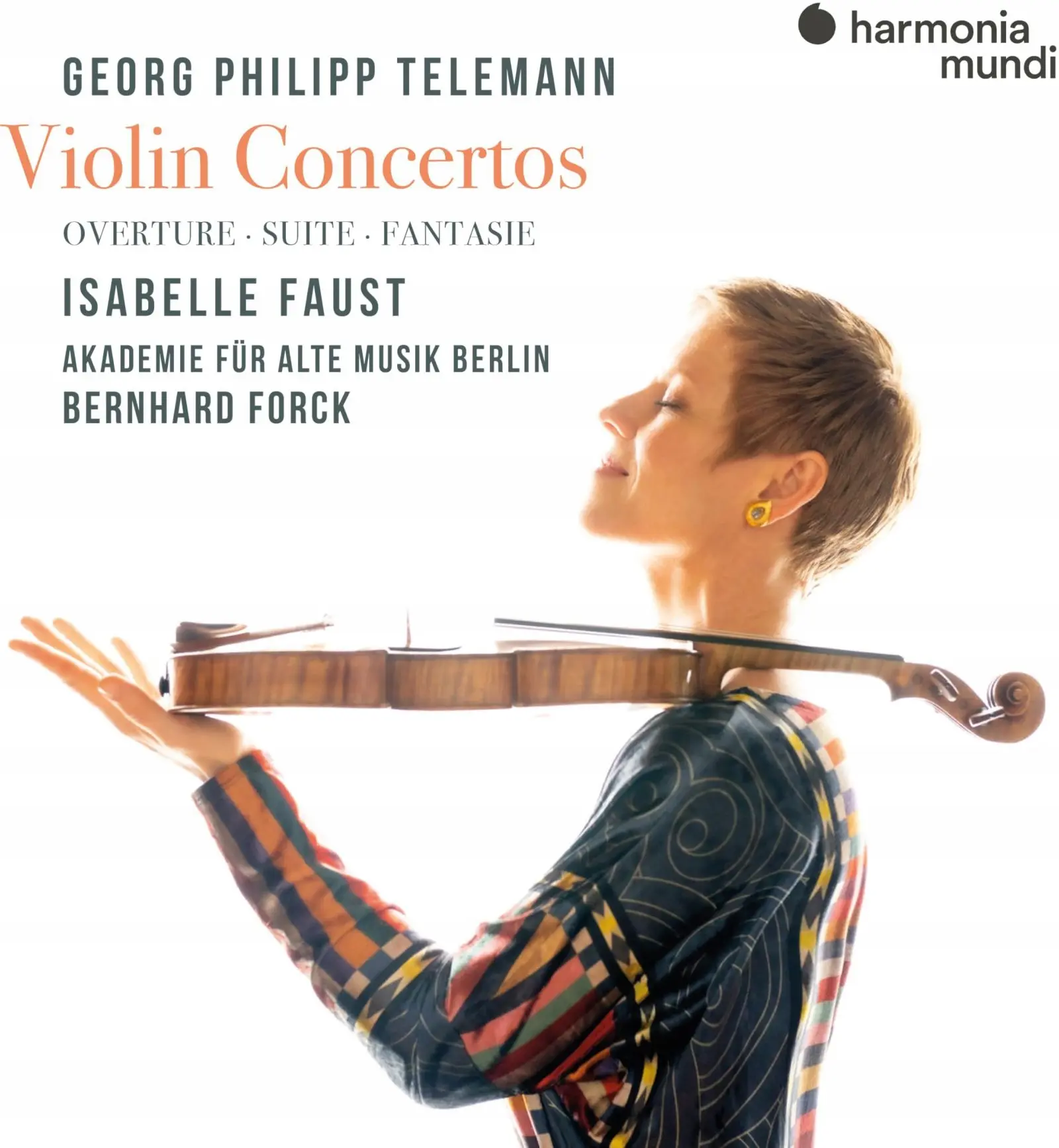 Violin Concertos Overture Suite Fantasie Faust Akademie Fur Alte Musik Berlin Forck, CD - Muzyka