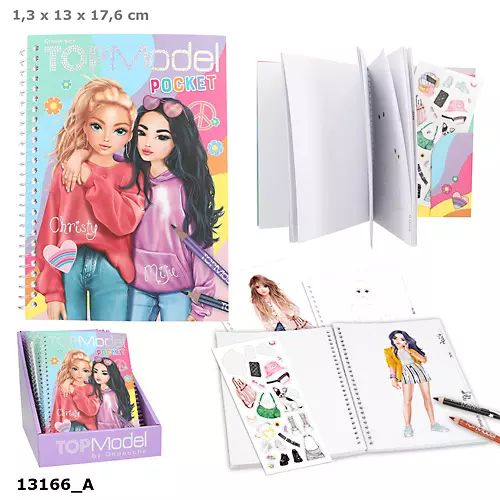Podręczny szkicownik Top Model 13166A - Papiernicze i szkolne