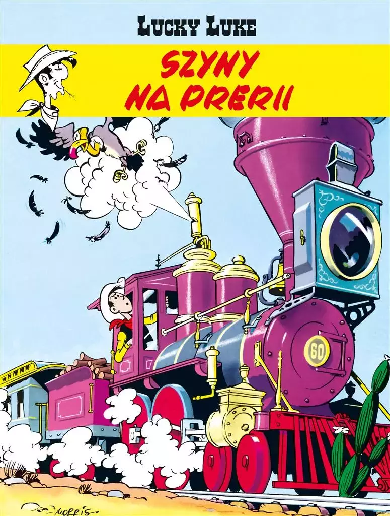 Lucky Luke. Tom 9. Szyny na prerii - Książki
