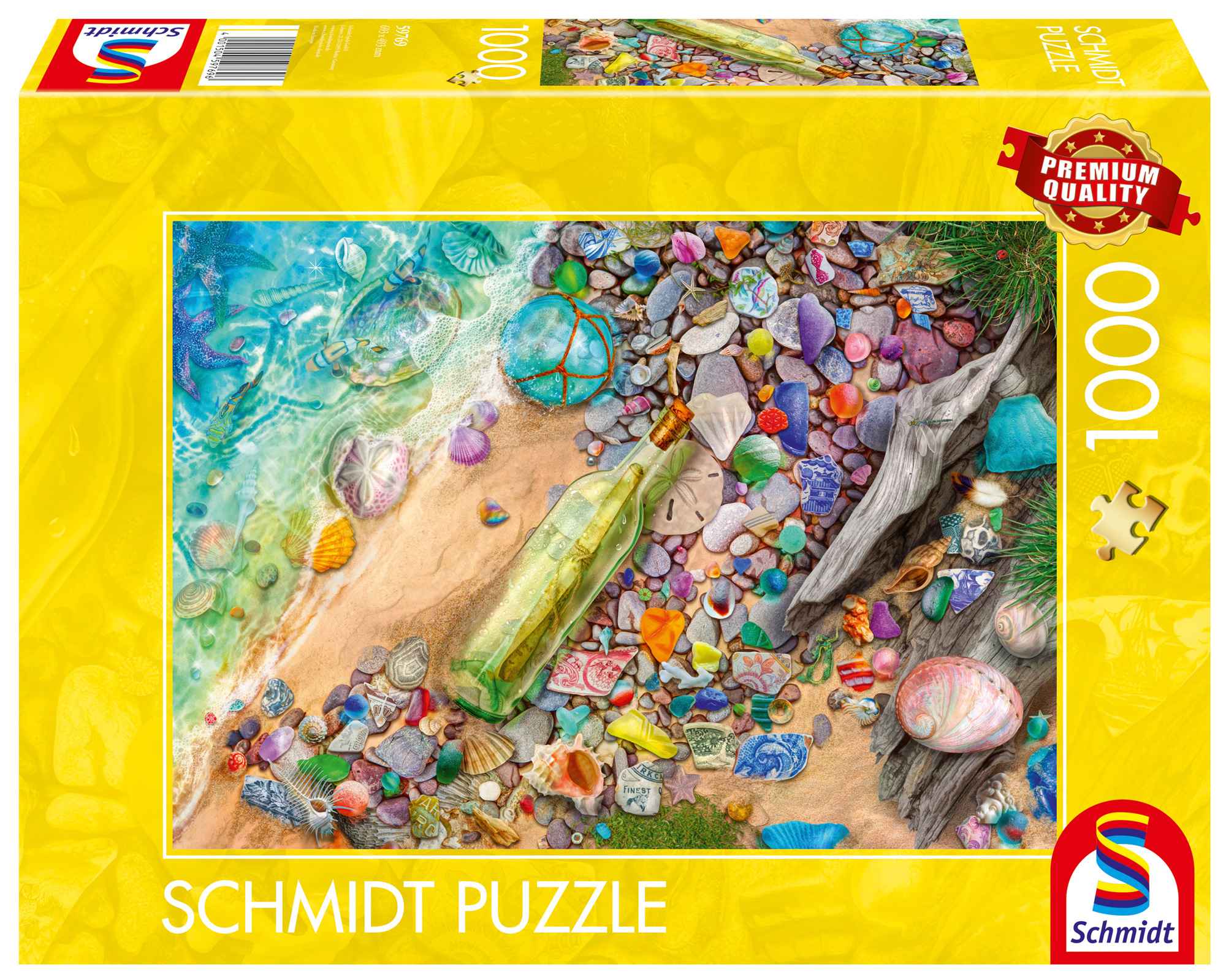 Puzzle 1000 PQ Skarby z plaży 112744 - Puzzle