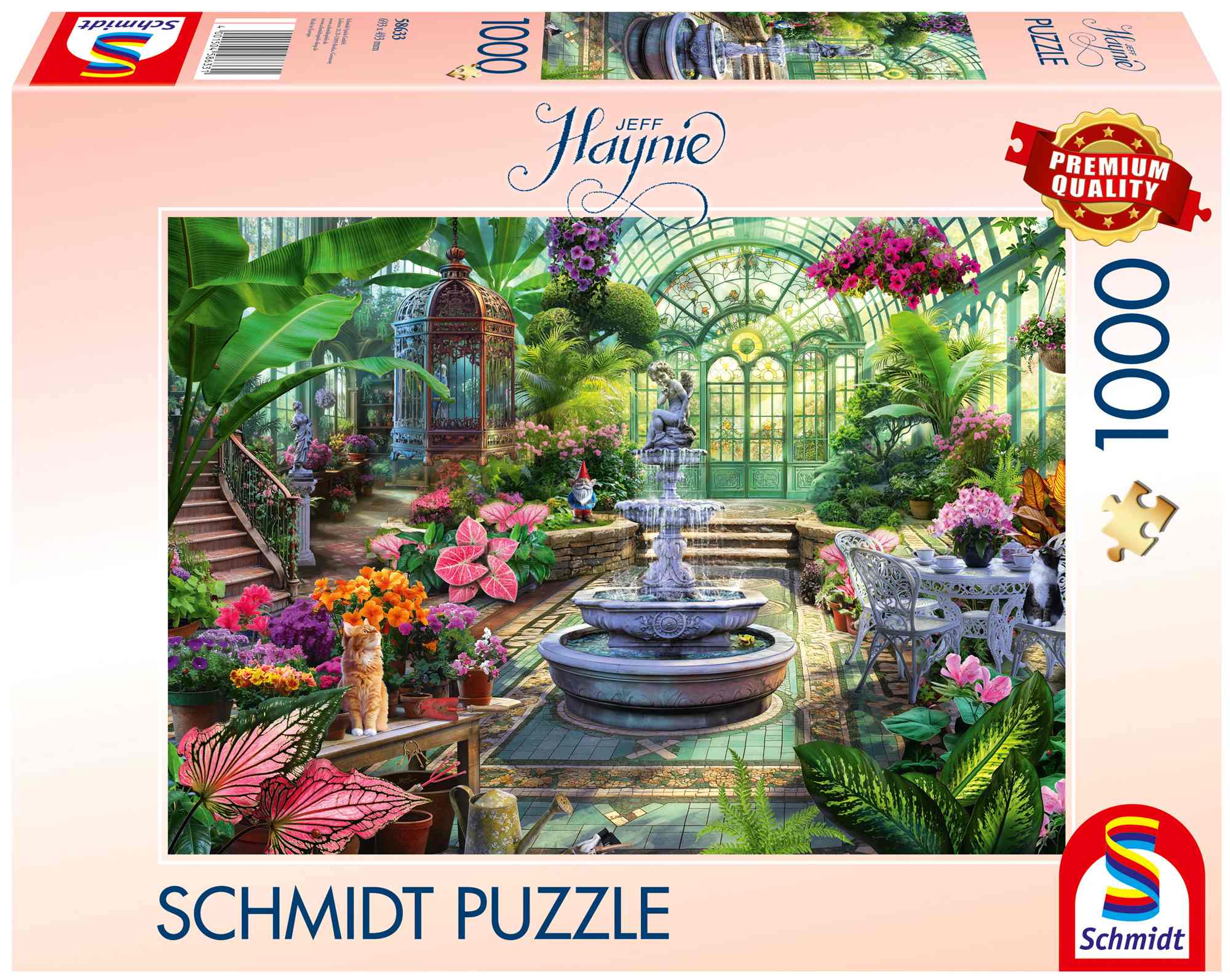 Puzzle 1000 PQ Jeff Haynie Wiktoriańska szklarnia 113664 - Puzzle