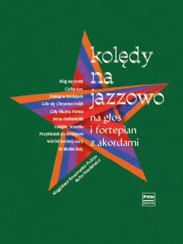 Kolędy na jazzowo na głos i fortepian z akordami - Książki