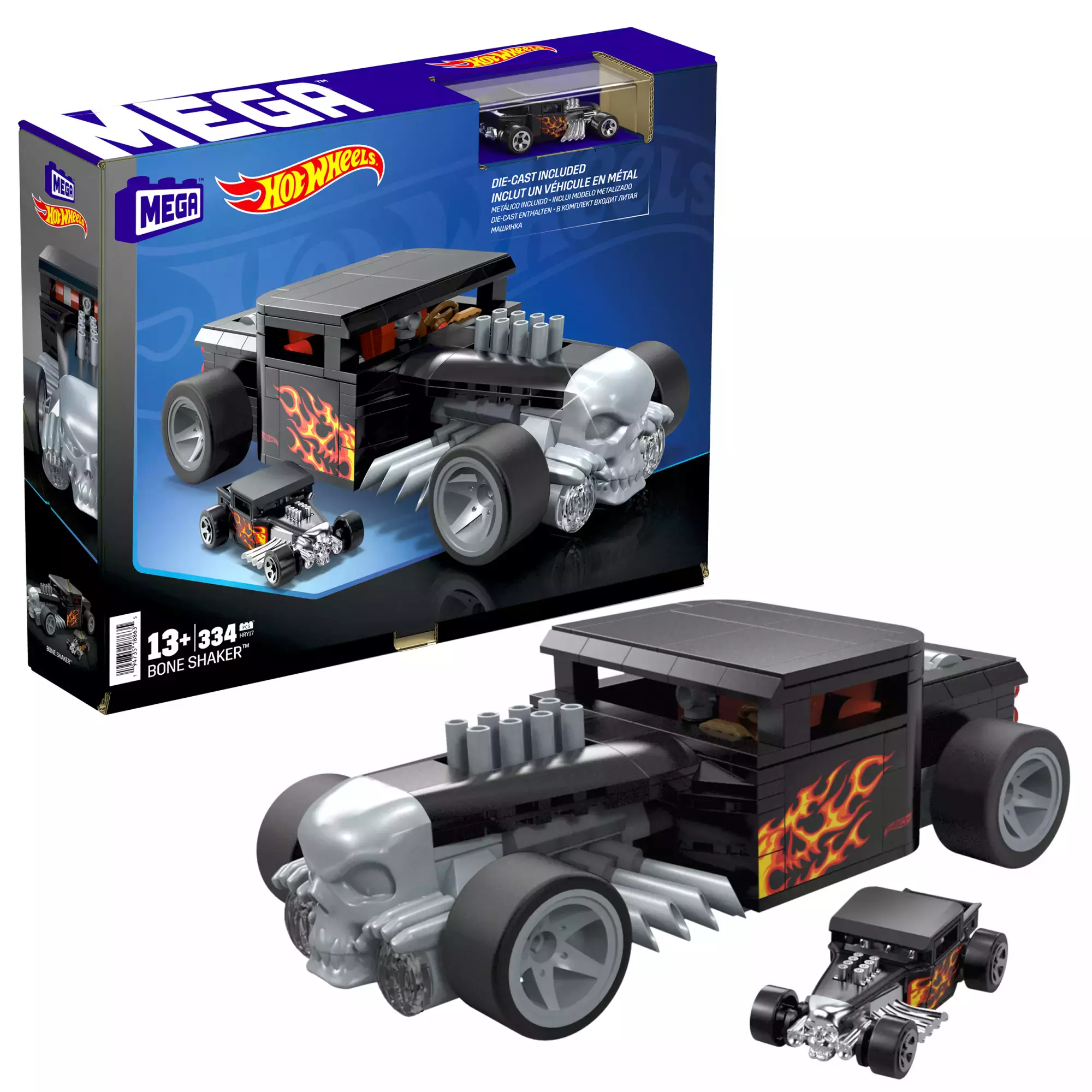MEGA HW Bone Shaker Kolekcjonerski pojazd Zestaw klocków - Zabawki