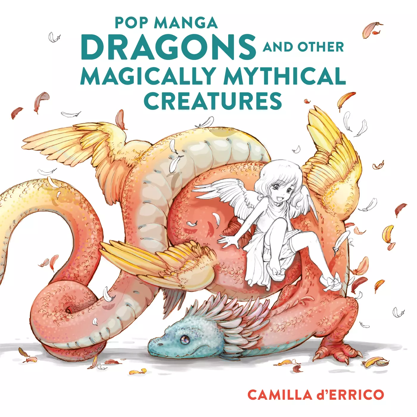 Pop manga dragons and other magically mythical creatures - Książki
