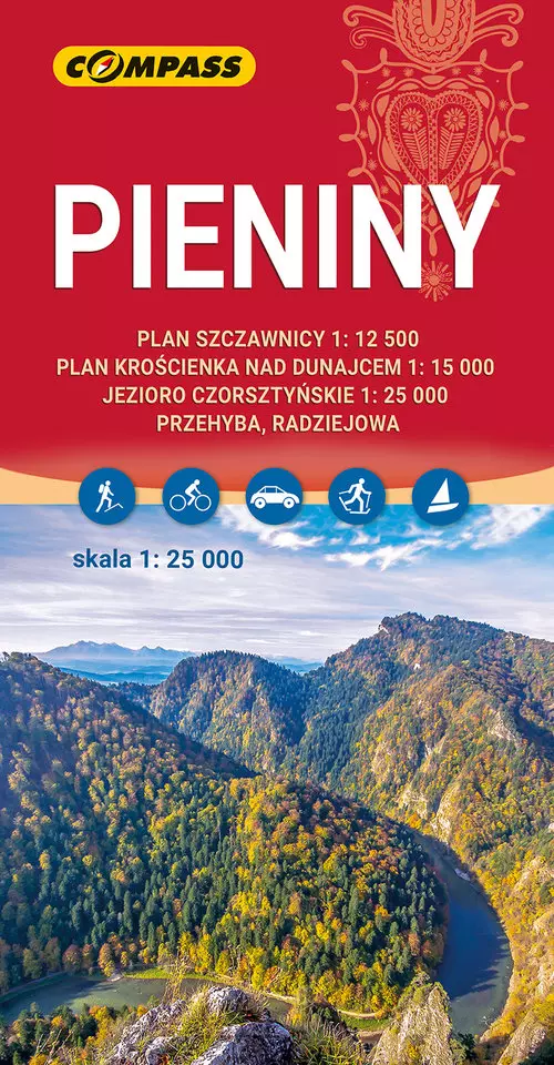 Pieniny 1:25 000 - Książki