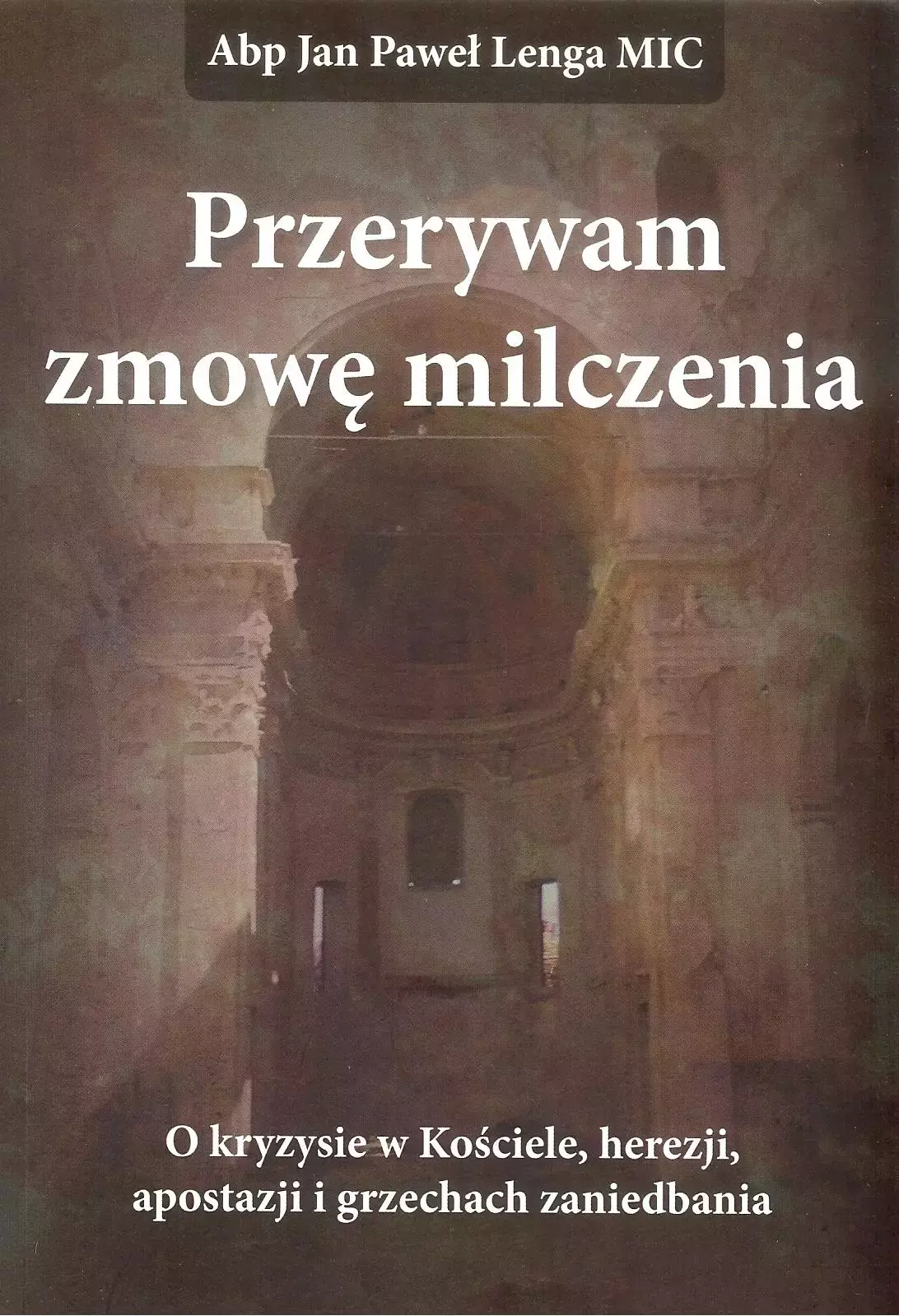 Przerywam zmowę milczenia - Książki