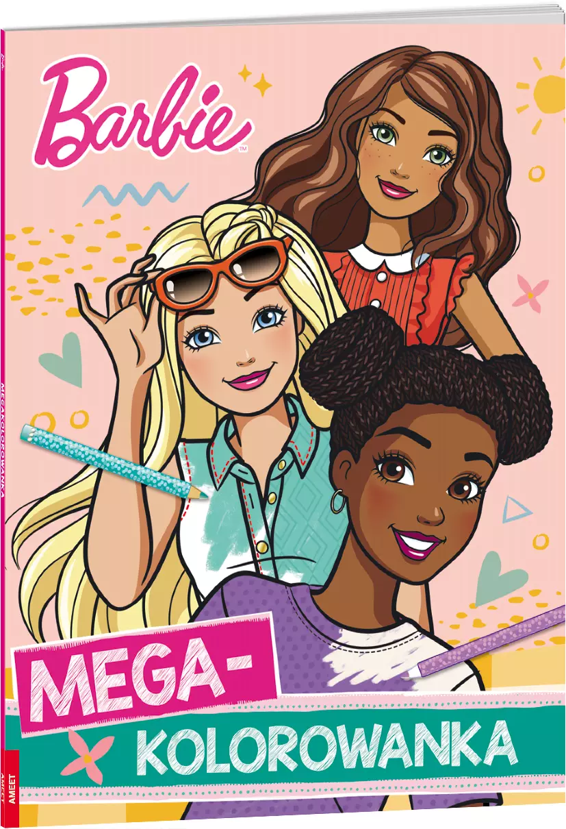 Barbie. Megakolorowanka - Książki
