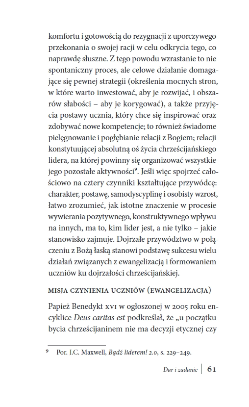 Świecki Lider w Kościele - Książki
