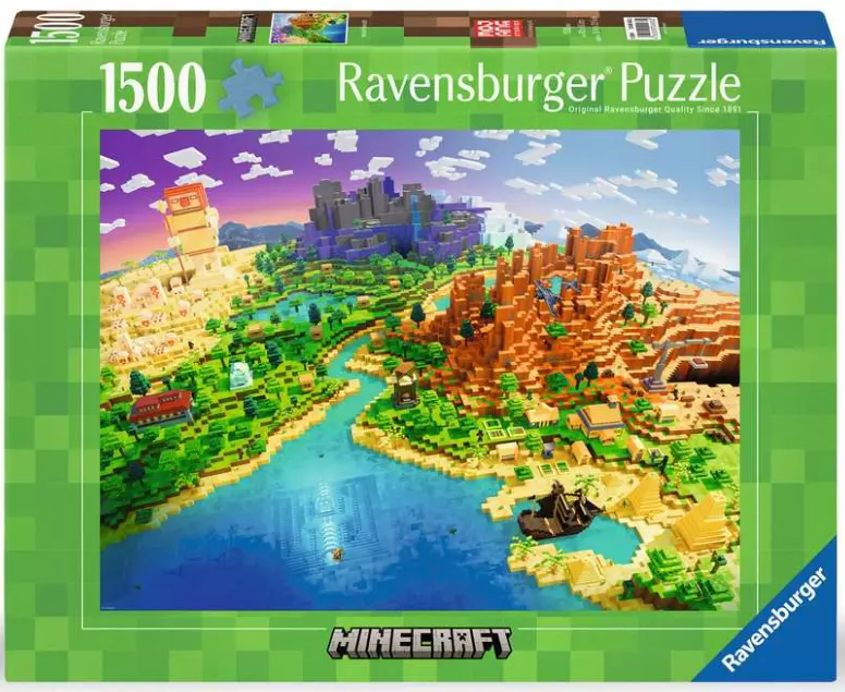 Puzzle 1500 elementów. World of Minecraft - Puzzle