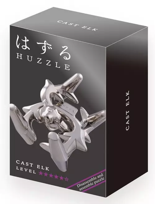 Huzzle Cast Elk poziom 5/6 - Książki