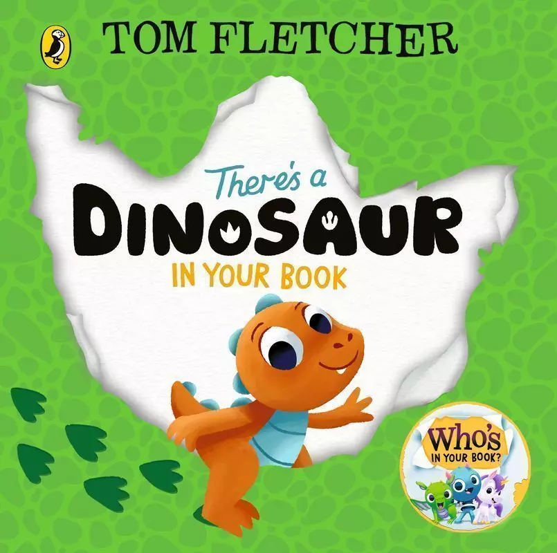 There's a dinosaur in your book wer. angielska - Książki