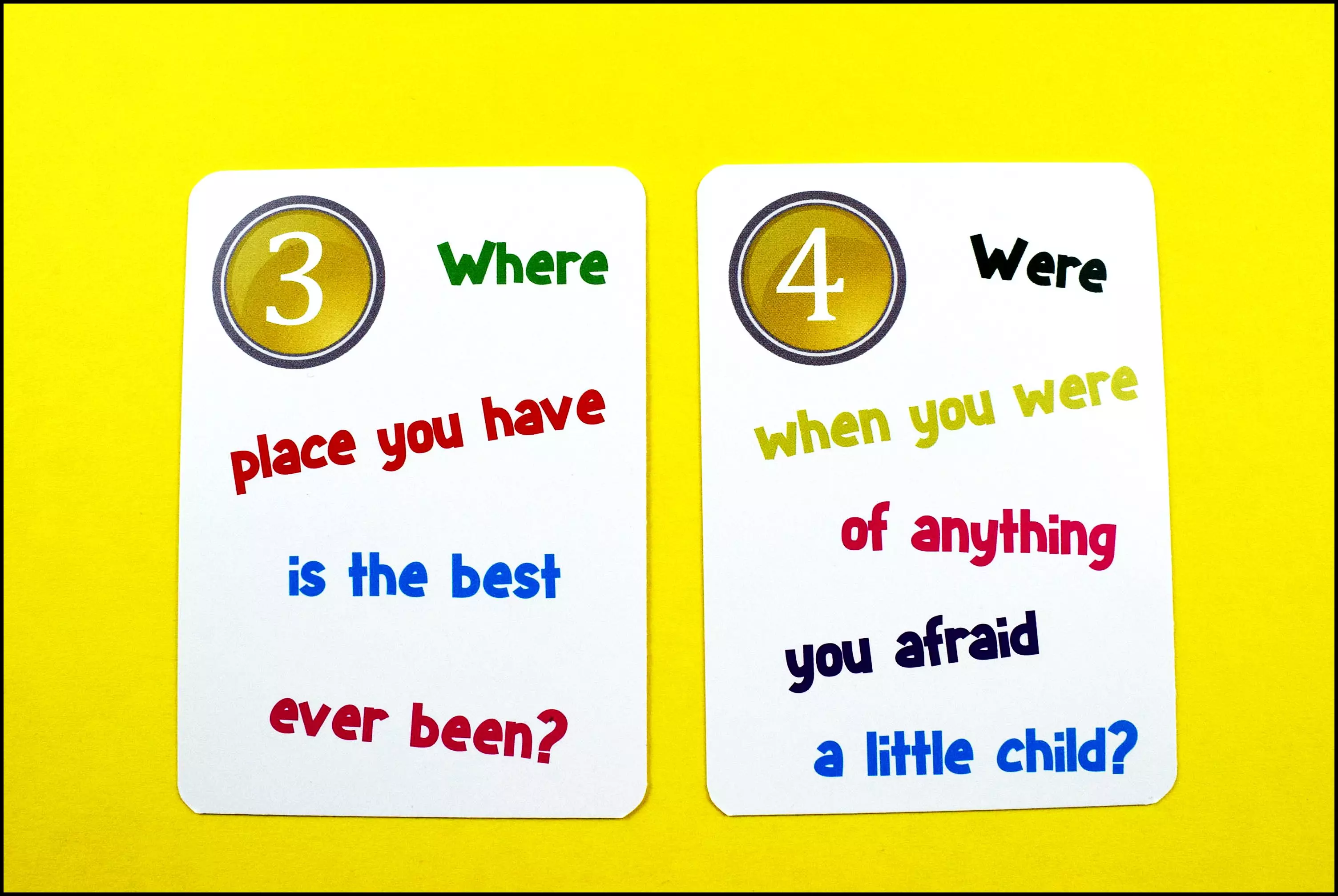 Fun Card English. My 50 Questions Part 3 - Gry
