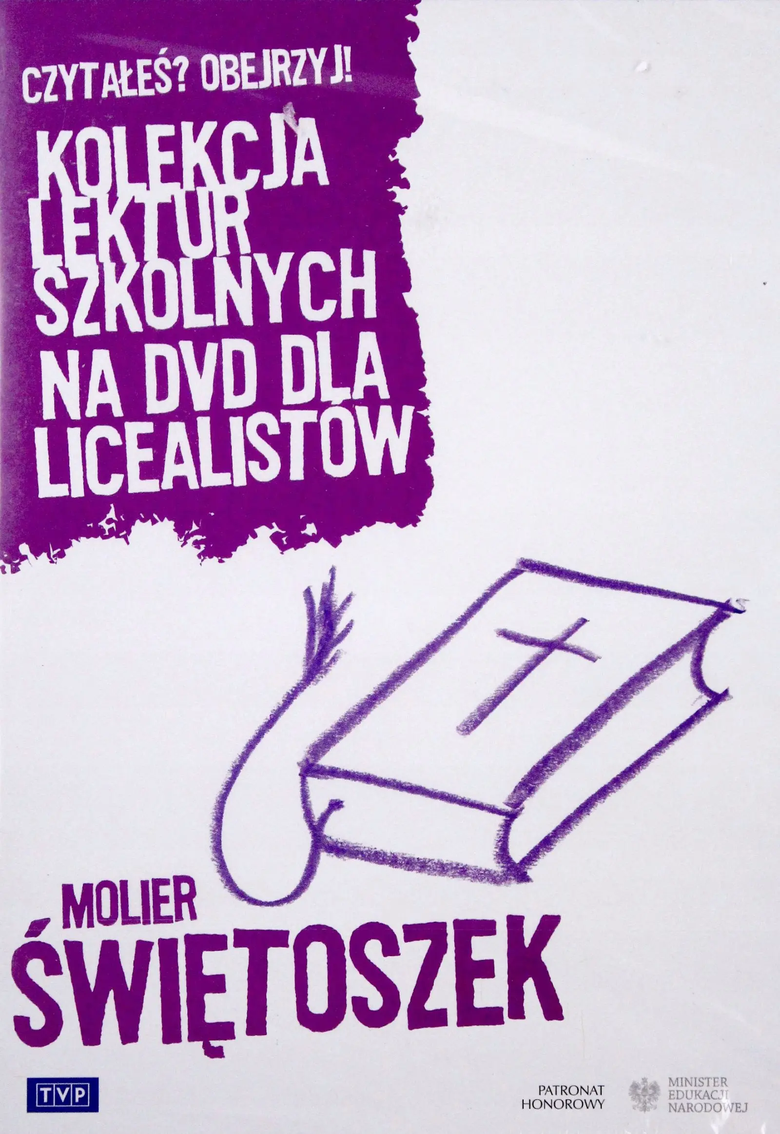 Kolekcja lektur szkolnych. Świętoszek, płyta DVD - Filmy