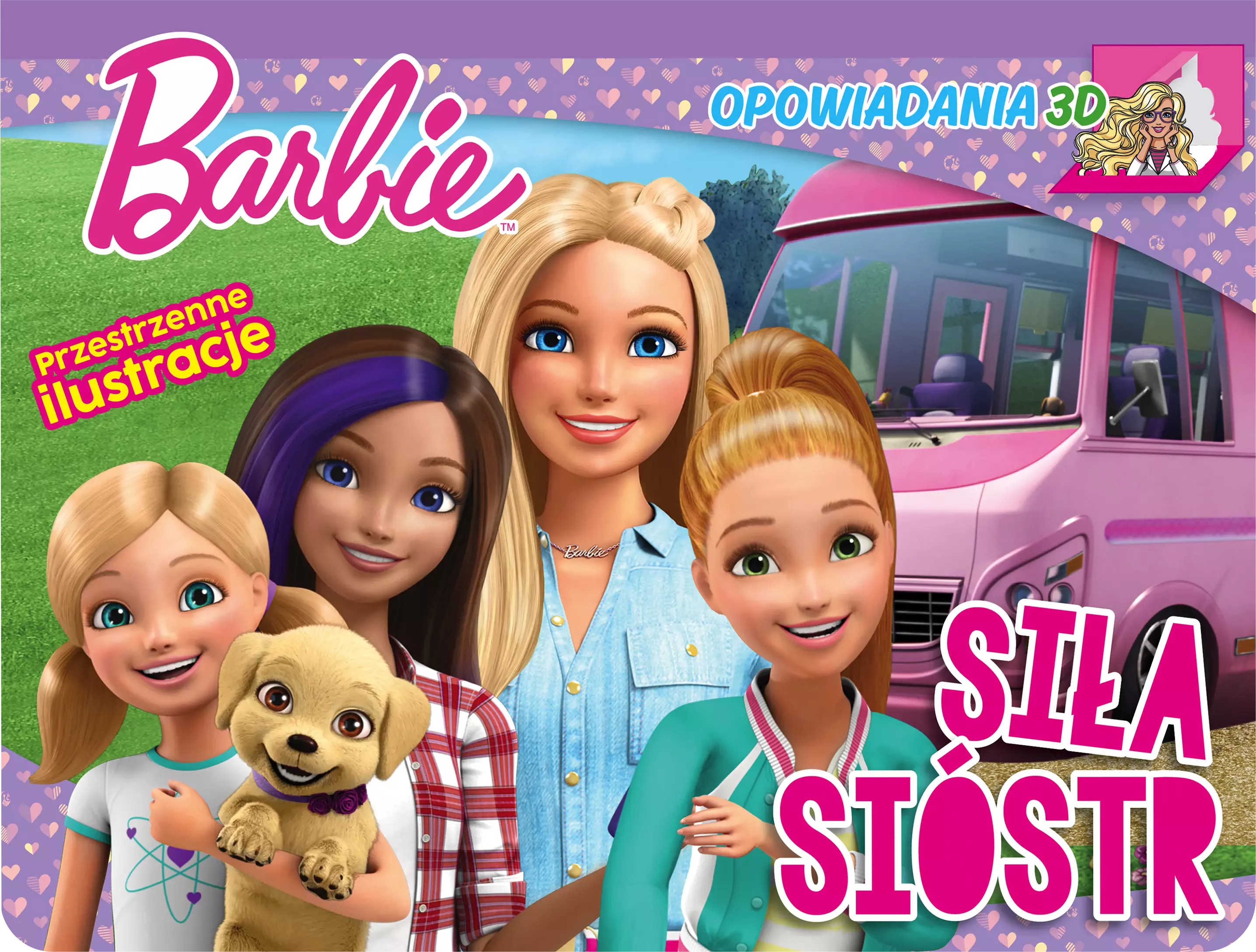 Barbie. Opowiadania 3D. Siła sióstr - Książki