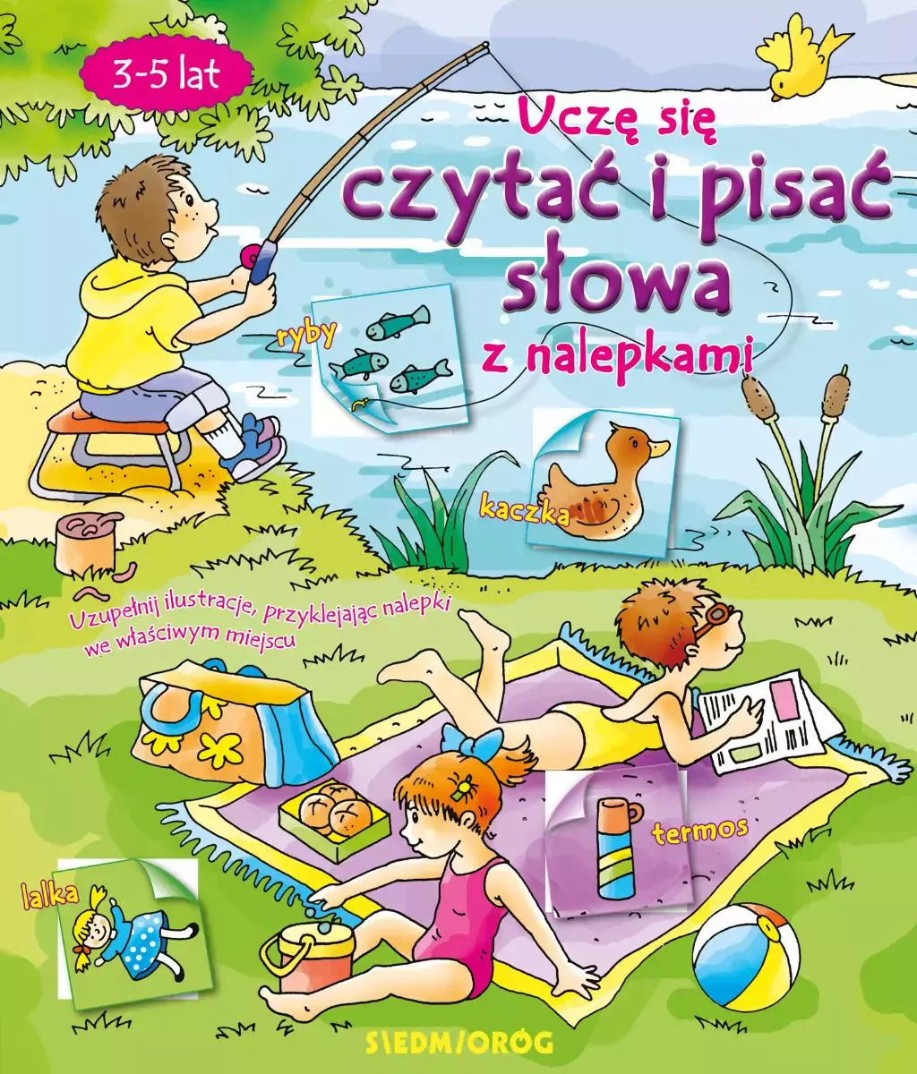 Uczę się czytać i pisać słowa z nalepkami - Książki