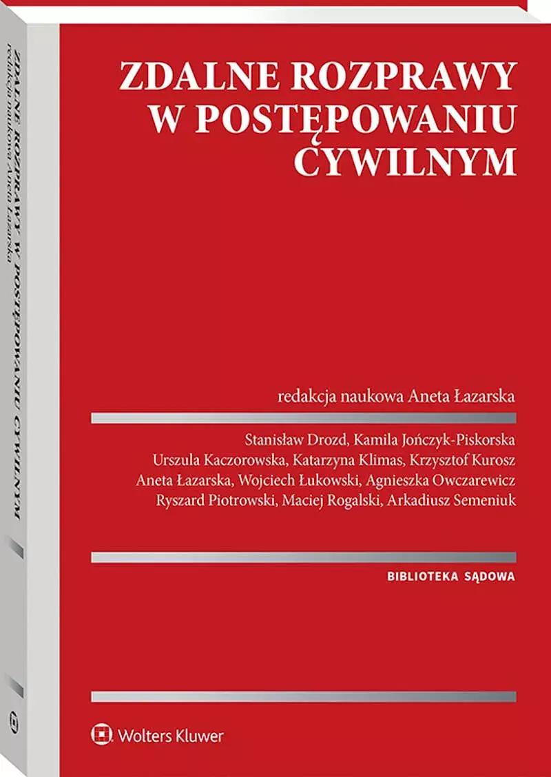 Zdalne rozprawy w postępowaniu cywilnym - Książki