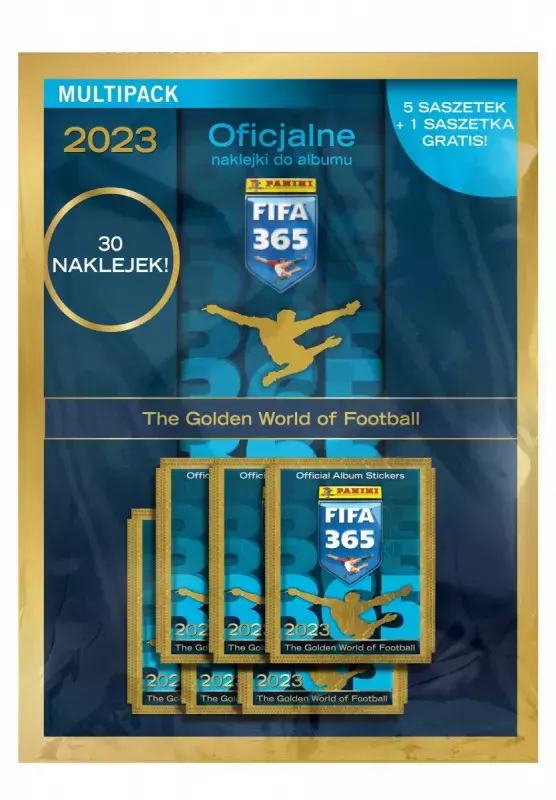 Multipack saszetek FIFA 365 2023 Naklejki - Gry