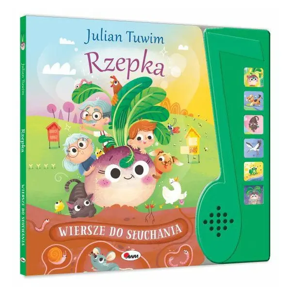 Wiersze do słuchania Rzepka Książka dźwiękowa - Książki