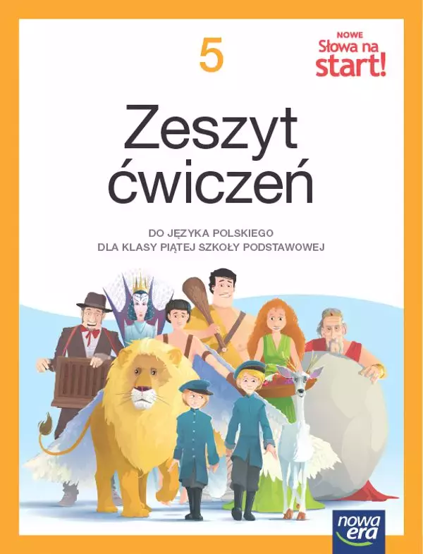 NOWE Słowa na start! NEON. Język polski. Szkoła podstawowa. Klasa 5. Zeszyt ćwiczeń. Nowa edycja 2024-2026 - Książki