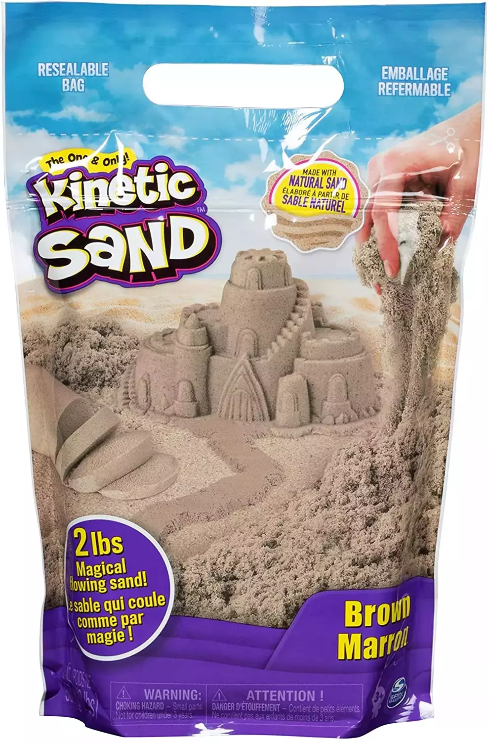 Kinetic Sand. Kinetyczny piasek plażowy 0.9 kg - Zabawki