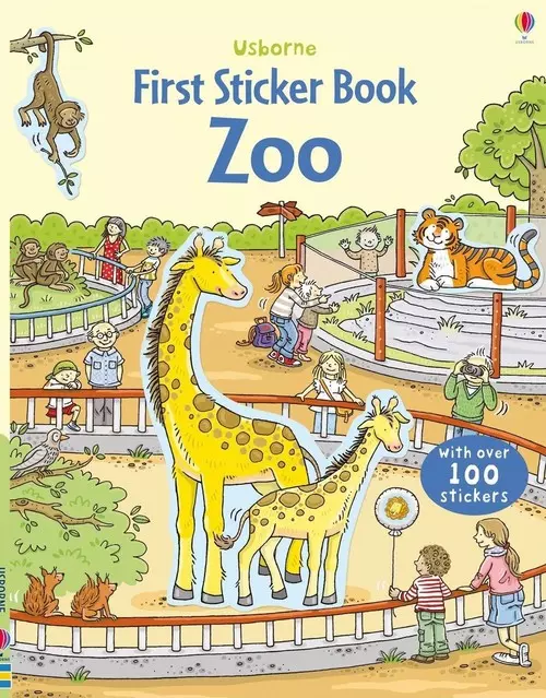 First Sticker Book Zoo - Książki