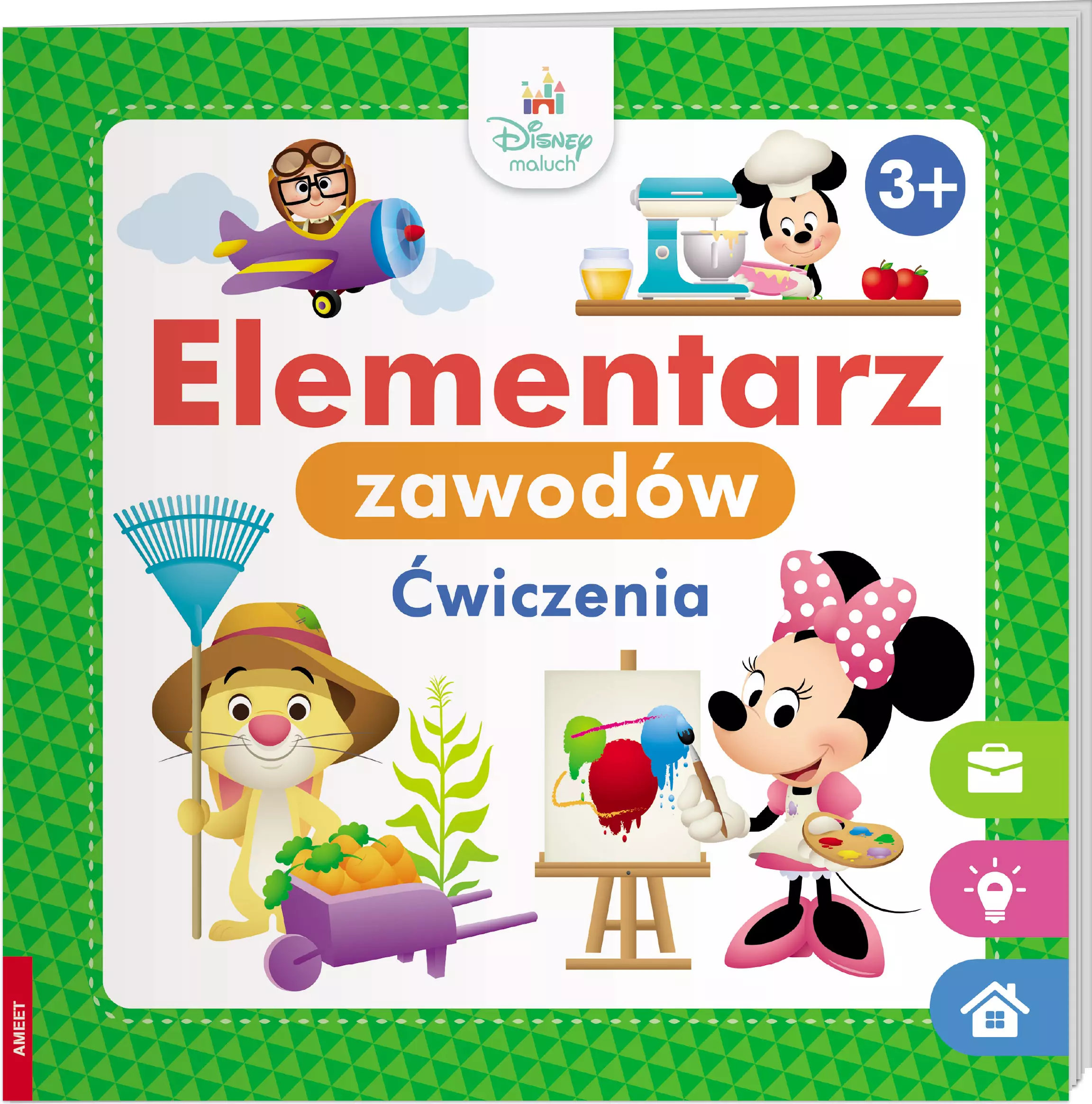 Disney Maluch. Elementarz zawodów. Ćwiczenia - Książki