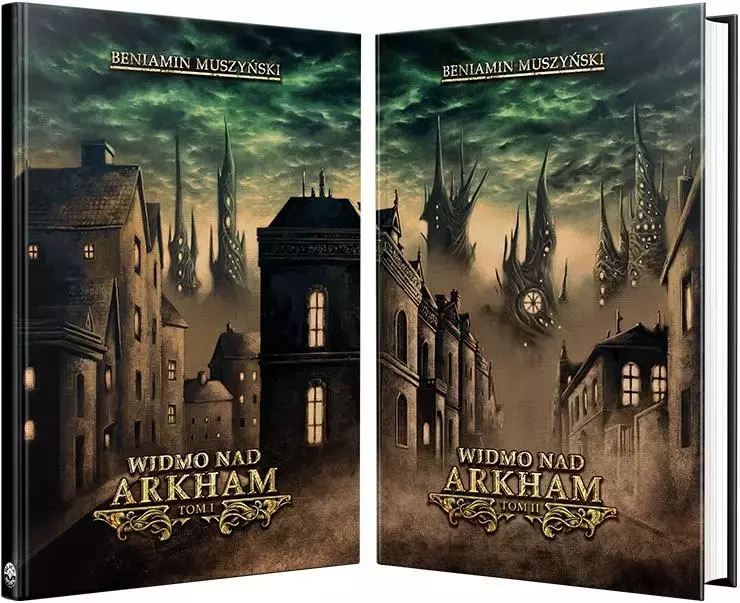 Widmo nad Arkham. Gra paragrafowa - Książki