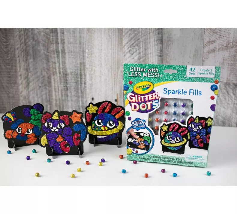 Glitter Dots - Mozaikowe ramki - Papiernicze i szkolne