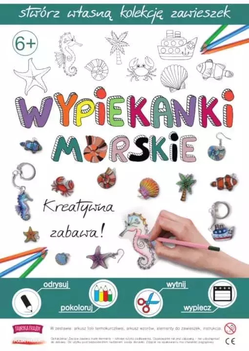 Wypiekanki morskie - kreatywna zabawa! - Papiernicze