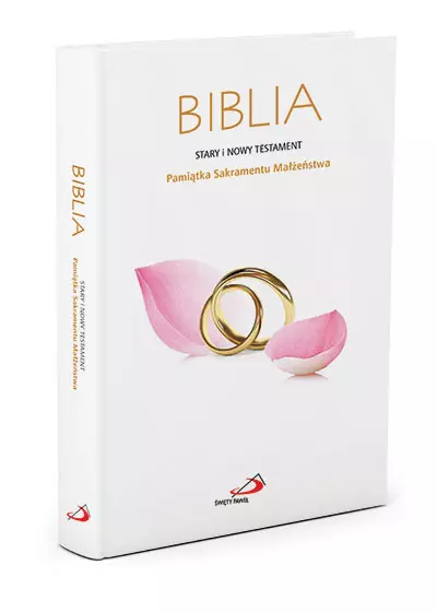 Biblia. Stary i Nowy Testament. Pamiątka Sakramentu Małżeństwa - Książki
