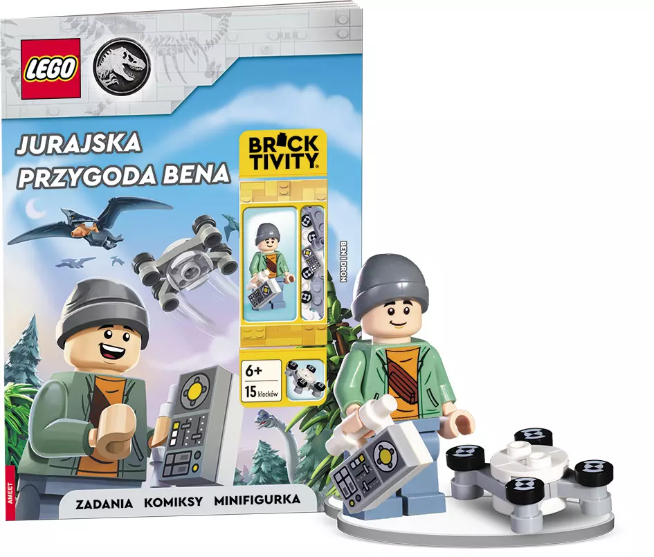 LEGO® Jurassic World™. Jurajska przygoda Bena - Książki