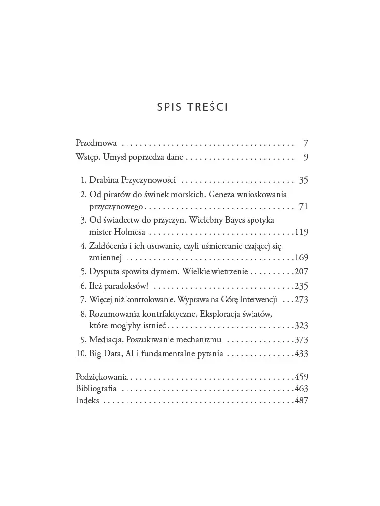 Przyczyny i skutki - Książki