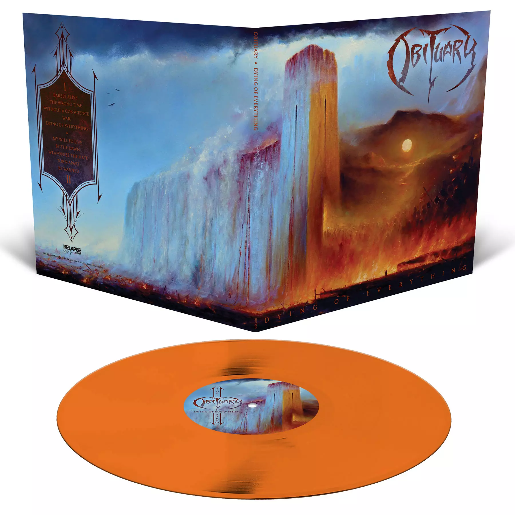 Dying Of Everything LP ORANGE, Winyl - Muzyka