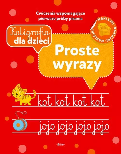Kaligrafia dla dzieci. Proste wyrazy - Książki